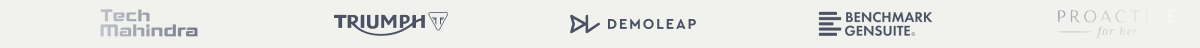 Tech Mahindra, Triumph, Demoleap, Benchmark Gensuite, Proactive